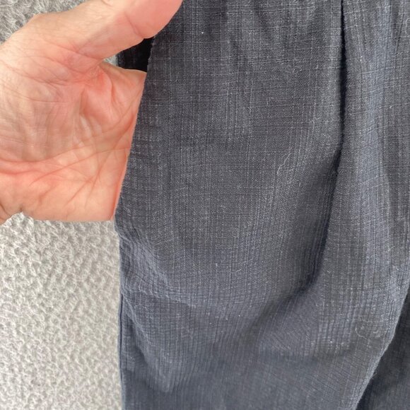 Elevenses Anthropologie Romper Womens 00 Black Cold Shoulder Flutter Sleeve Mini - Picture 6 of 14